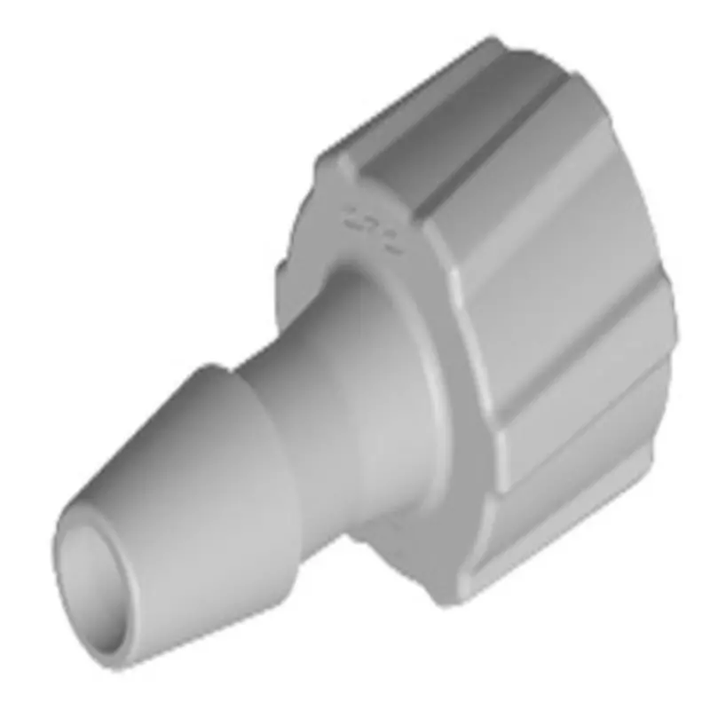 Lm51 Natural Polypropylene Male Luer Lock Fitting With 5/32" Hose Barb 1