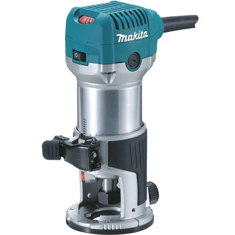 Makita 1.75 Hp Compact Router – Factory-Serviced Woodworking Tool 1