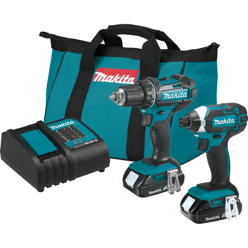 Makita 18V Lxt 2-Piece Cordless Combo Kit – Factory-Refurbished (Out Of Stock) 1