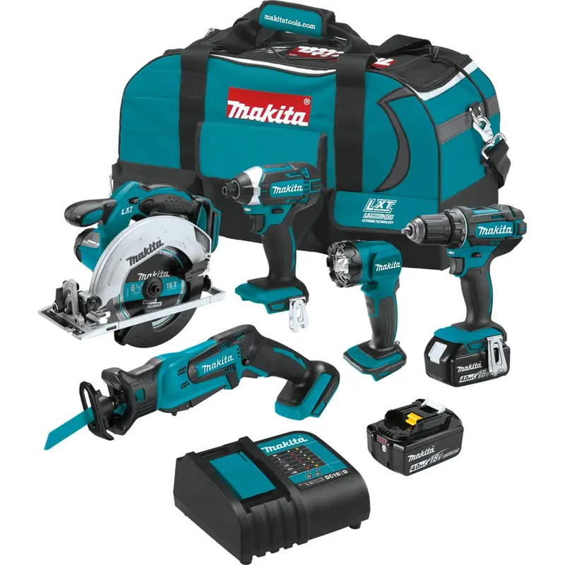 Makita Xt510Sm-B/C 18V Lxt 5-Tool Cordless Combo Kit – Lithium-Ion Platform 1
