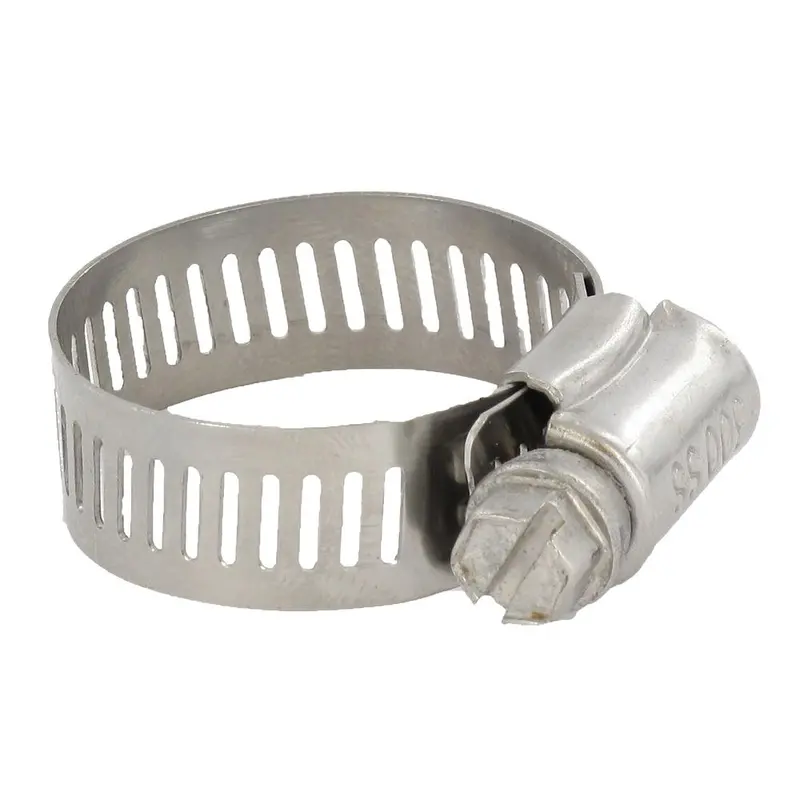 Marine-Grade 300 Stainless Steel Hose Clamp – Sae Size 12 (Fits 1/2"–1-1/4" Od) 1