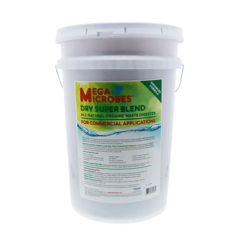 Megamicrobes Dry Organic Waste Digester – Premium Formula, 25 Lb Bucket 1