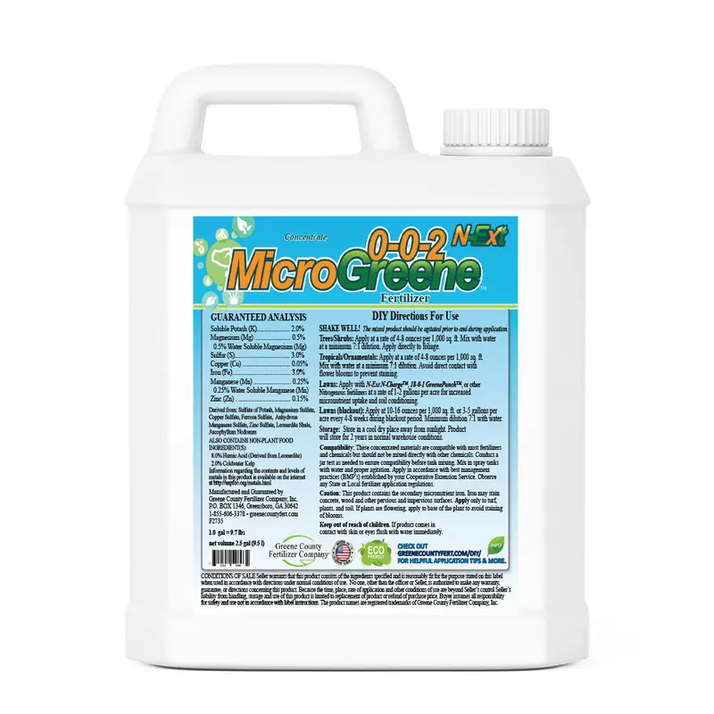 Microgreene 0-0-2 + Floragreene 4-0-2 Dual-Nutrition Lawn Care Bundle (5 Gallons Total) 1