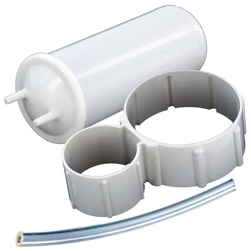 Mini-Sized Carbon Post-Filter With Integrated Support Ring Assembly 1