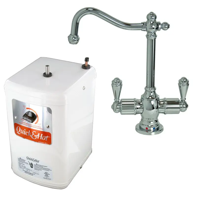 Mountain Plumbing Mt1101-Nl Traditional Dual-Tap Dispenser With Hot Water Tank 1