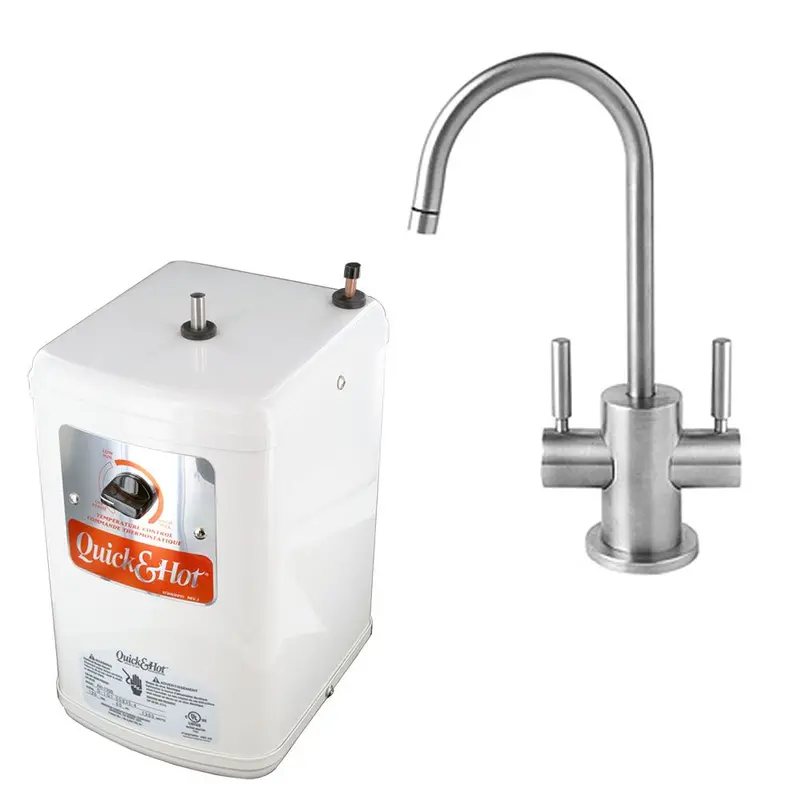 Mountain Plumbing Mt1401-Nl Contemporary Dual-Tap Hot & Cold Dispenser With Compact Hot Tank 1
