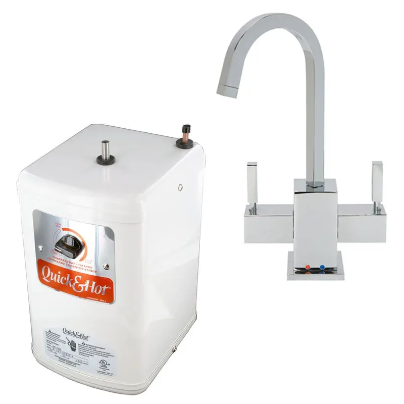 Mountain Plumbing Mt1501-Nl Contemporary Dual-Tap Hot & Cold Dispenser With Hot Tank 1