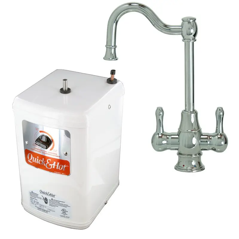 Mountain Plumbing Mt1871-Nl Traditional Dual-Tap Dispenser With Compact Hot Tank 1