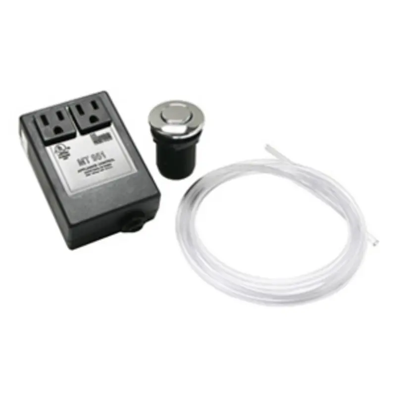 Mountain Plumbing Mt951 Round Classic Touch-Activated Air Switch For Waste Disposers 1
