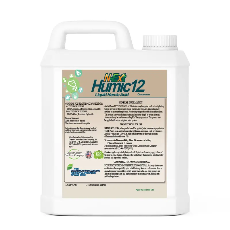 N-Ext Humic12 Humic Acid Soil Enhancer – 1 Gallon (Build-A-Box) 1