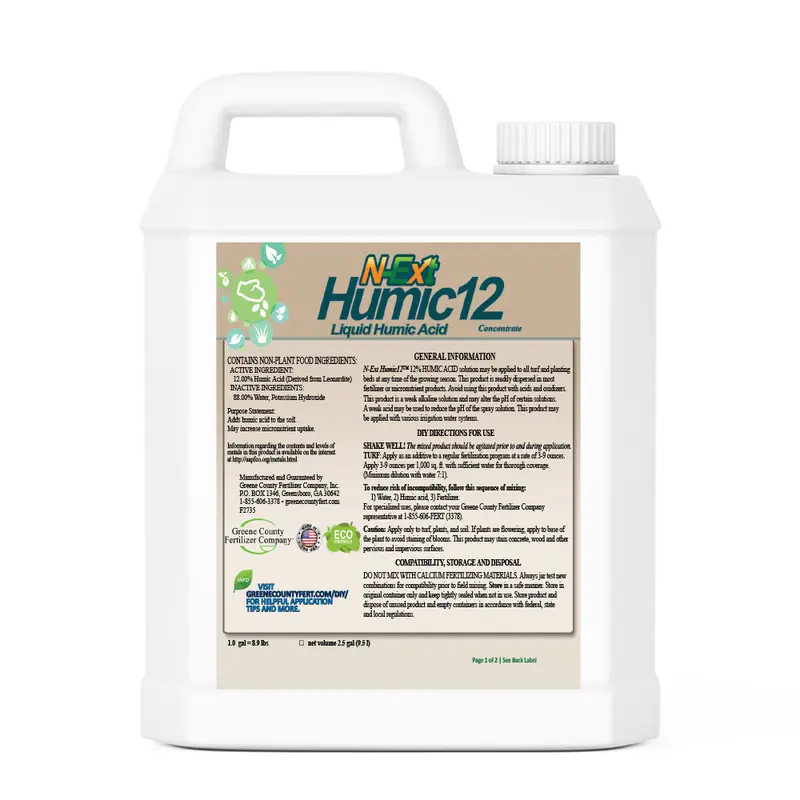 N-Ext Humic12 Humic Acid Soil Enhancer – 1 Quart 1