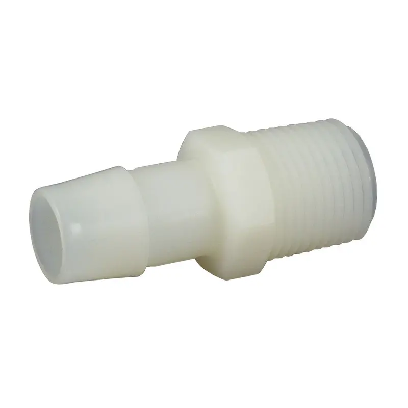 Natural Nylon Male Barb Connector – 5/8" Id Barb To 1/2" Mnpt 1