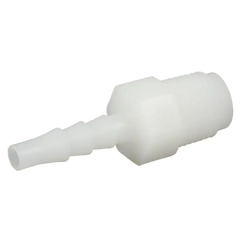 Natural Polypropylene Male Barb Connector – 5/32" Id X 1/8" Mnpt 1