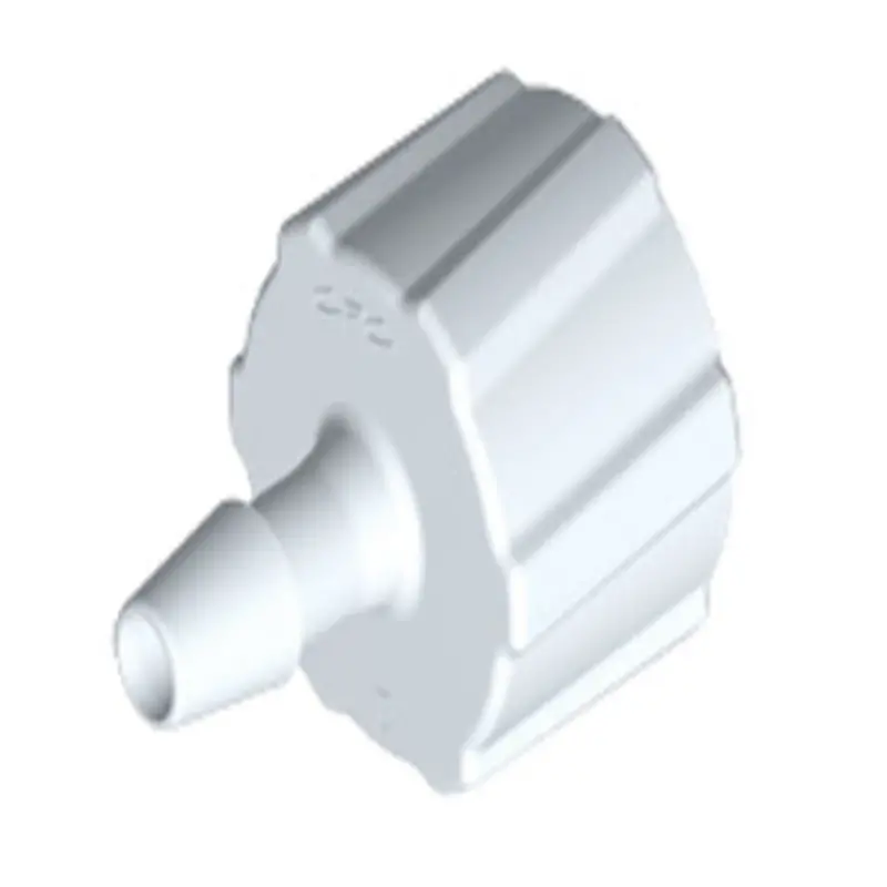 Natural Pvdf Male Luer Lock Fitting – 3/32" Barb 1