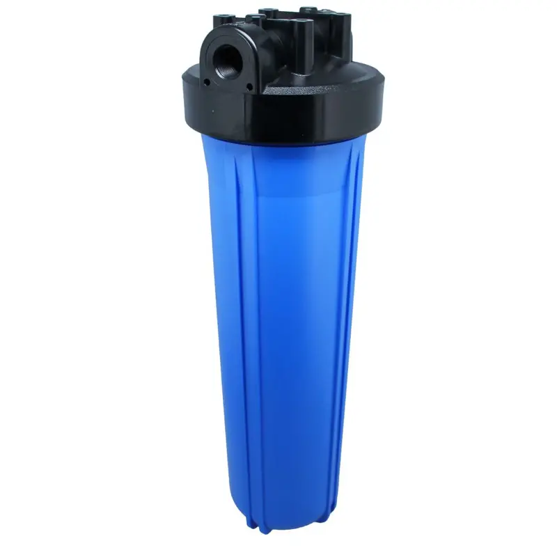 Neo-Pure 20" Big Flow Filter Housing – Blue Sump/Black Cap, 3/4" Fpt, No Pr (Open Box) 1