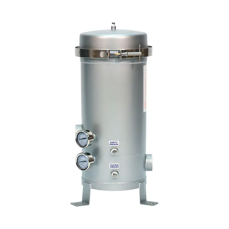Neo-Pure Bcj40 Heavy-Duty Jumbo Filter Housing With V-Band Clamp Assembly 1