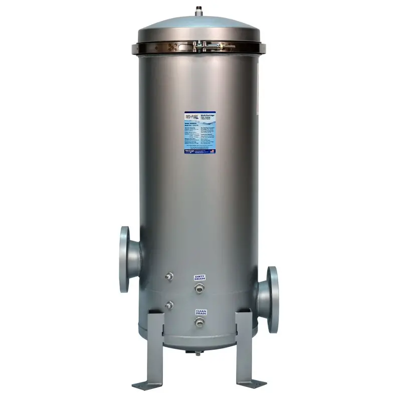 Neo-Pure Bcm22 30-Inch Stainless Steel Multi-Cartridge Filter Housing 1