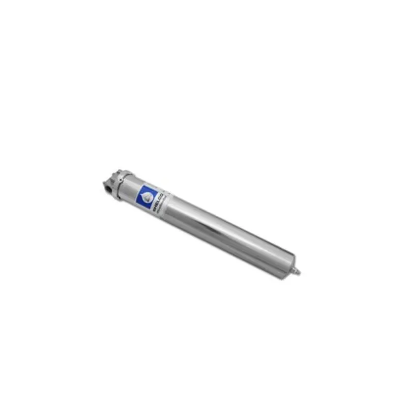 Neo-Pure Csf Series Stainless Steel Single-Cup Filter Housing – 20" Length, 316L Ep Finish, 1" Female Pipe Thread, 14 Gpm Flow Rate, 222 O-Ring Groove 1