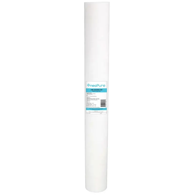 Neo-Pure Mb-25200-20 Sediment Filter – 20" × 4.5", 20 Micron Polypropylene 1