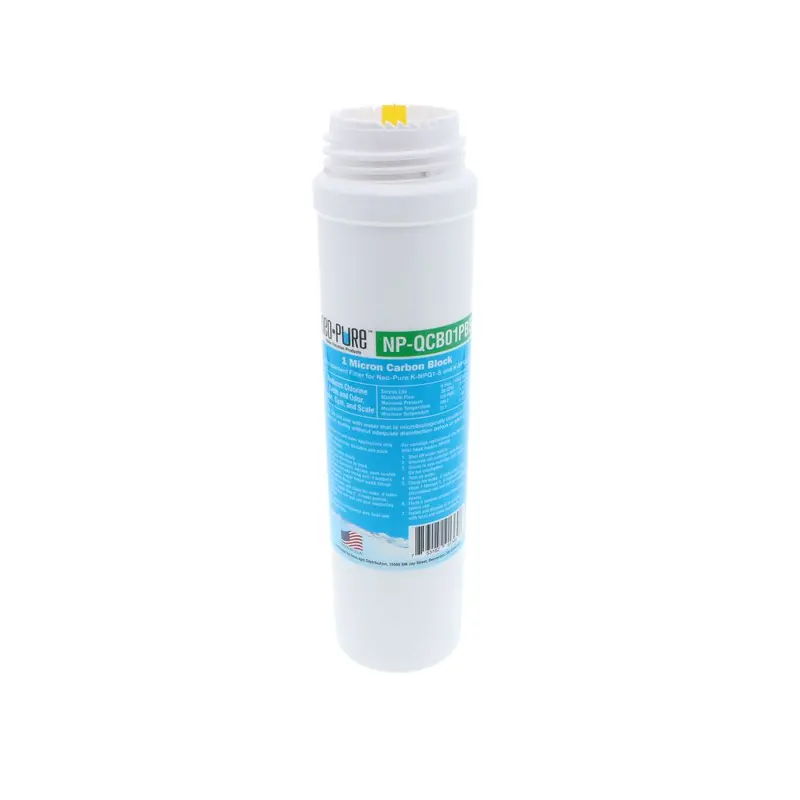 Neo-Pure Np-Qcb01Pbs Quick-Change 1 Micron Filter — Cto, Cyst, Lead & Scale Protection 1