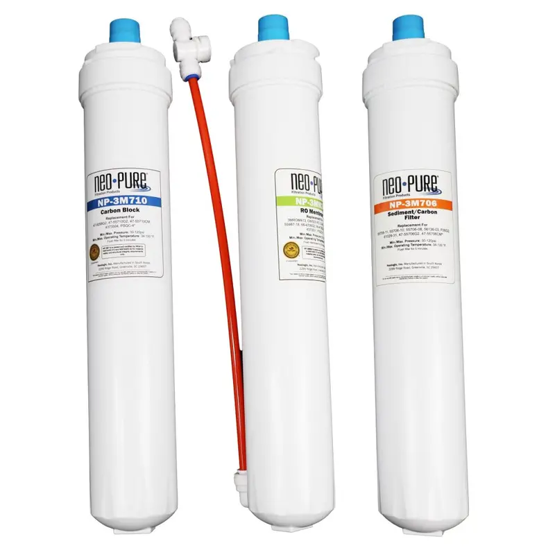 Neo-Pure Np-Sqc3 Replacement Water Filter Kit For Sqc Filtration Systems 1