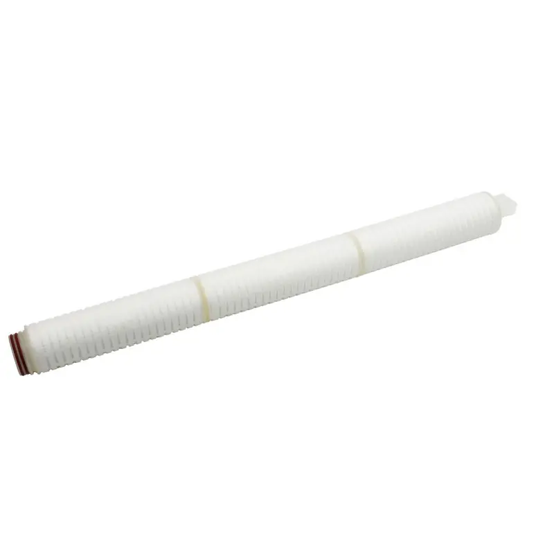 Neo-Pure Pes 30-Inch Beverage-Grade Membrane Filter — 0.2 Micron, 226 Fin End, Silicone Gasket 1