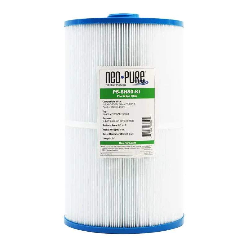 Neo-Pure Ps-8H80-Ki Pool & Spa Filter Cartridge (8-1/2" × 14") 1
