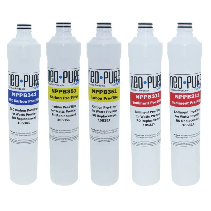 Neo-Pure Ro Pure Plus Voc Annual Filter Kit For Watts Premier 531109 1