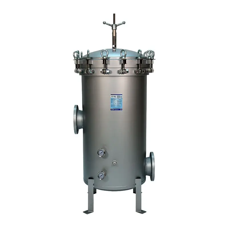 Neo-Pure Sbmj5-304L-6Ft Multi-Cartridge Jumbo Filter Housing — 304L Stainless Steel, Swing-Bolt Design 1