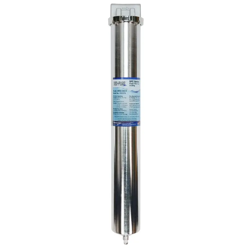 Neo-Pure Sfc2 Single-Cup Filter Housing With Removable Lid 1