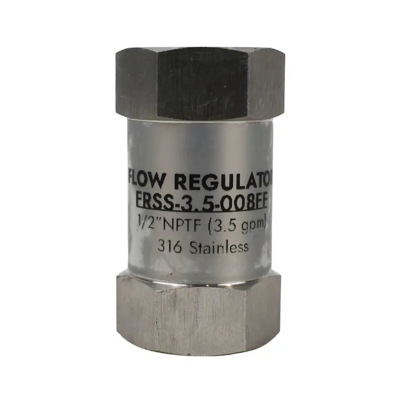 Neo-Pure Stainless Steel Flow Restrictor – 3.5 Gpm, 1/2" Female Npt 1