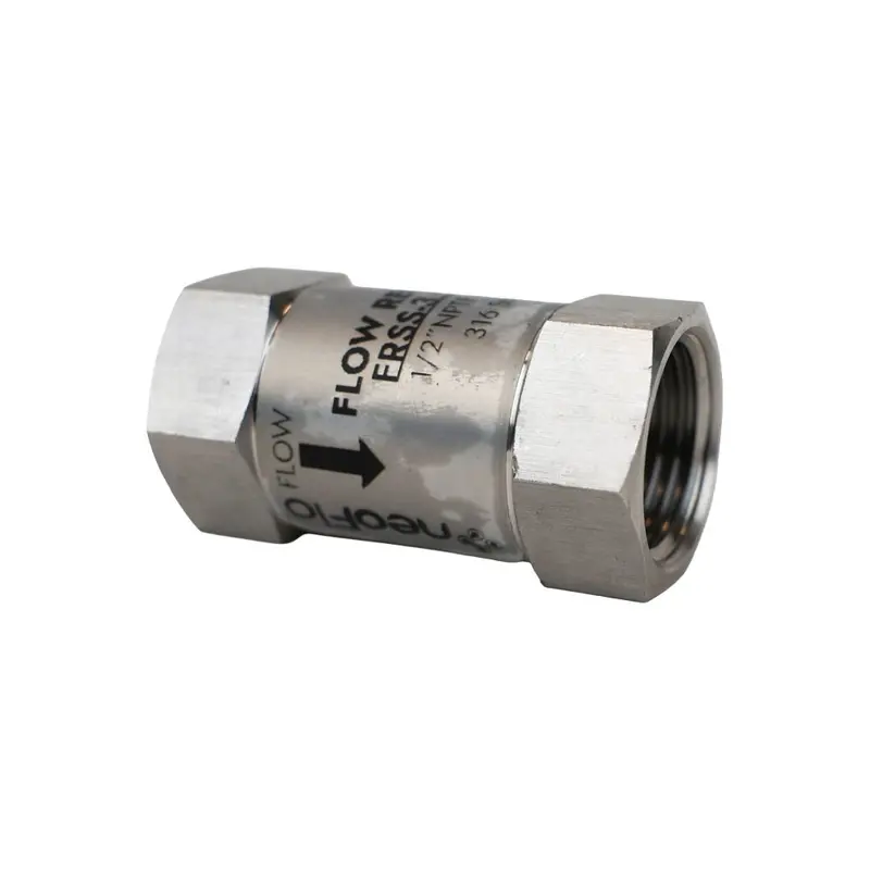 Neo-Pure Stainless Steel Flow Restrictor – 3.5 Gpm, 1/2" Female Npt 2
