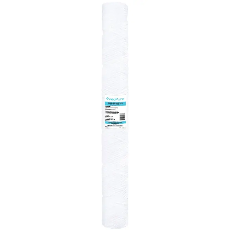 Neo-Pure Wpp-25200-100 20-Inch Surfactant-Free String-Wound Sediment Filter – 100 Micron 1