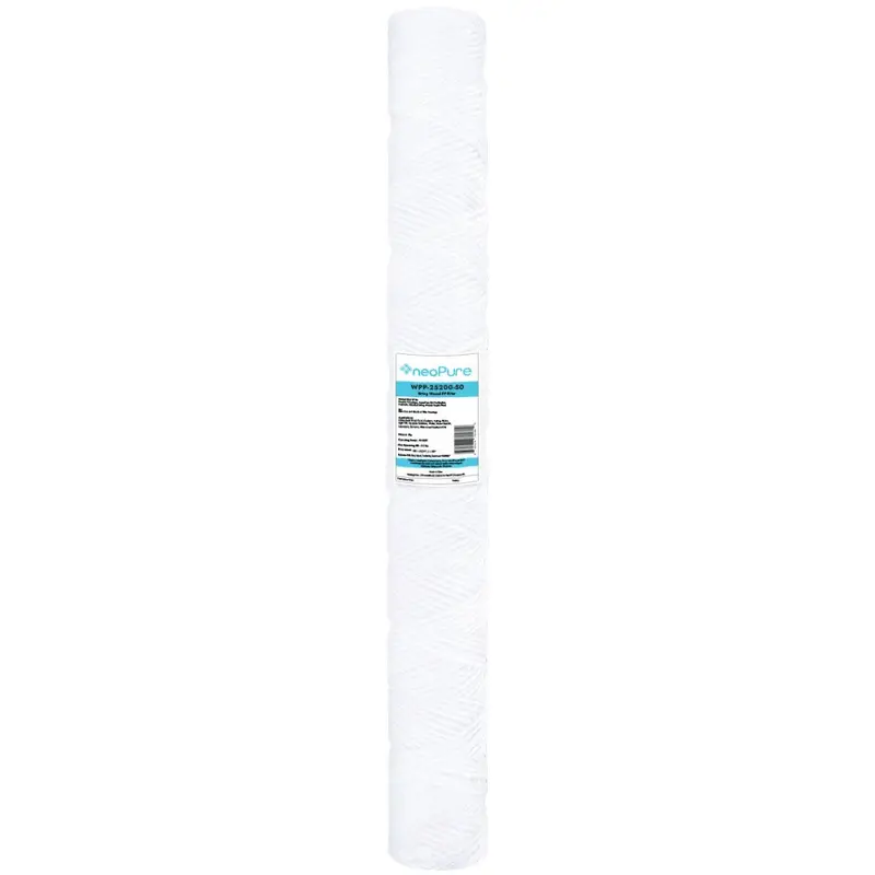 Neo-Pure Wpp-25200-50 20-Inch String-Wound Sediment Filter – 50 Micron 1