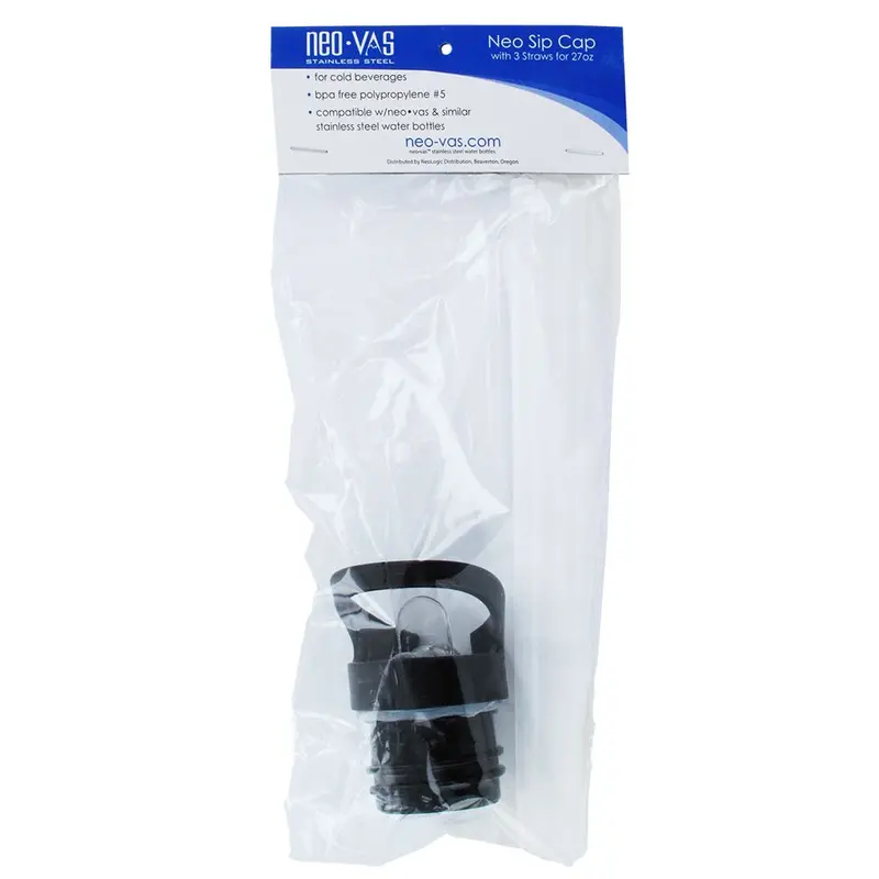 Neo-Vas Nvnsc40 Neo-Sip Cap With 3 Straws For 40 Oz Bottle 1