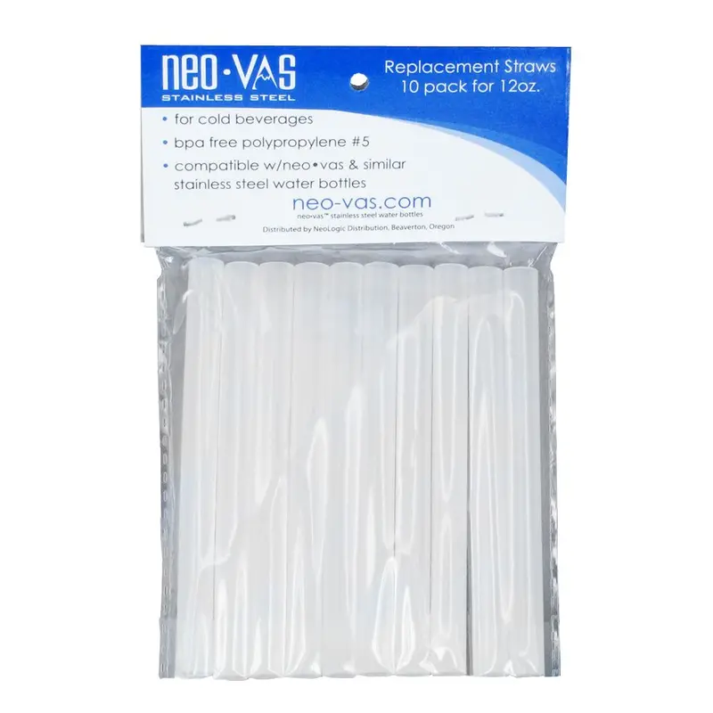 Neo-Vas Nvrs1012 Neo-Sip Replacement Straws – 10-Pack 1