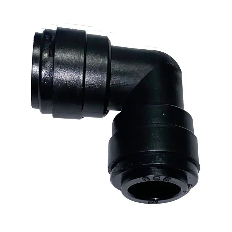 Neofit Acetal Black 1/2" Cts (5/8" Od) Union Elbow Fitting 1