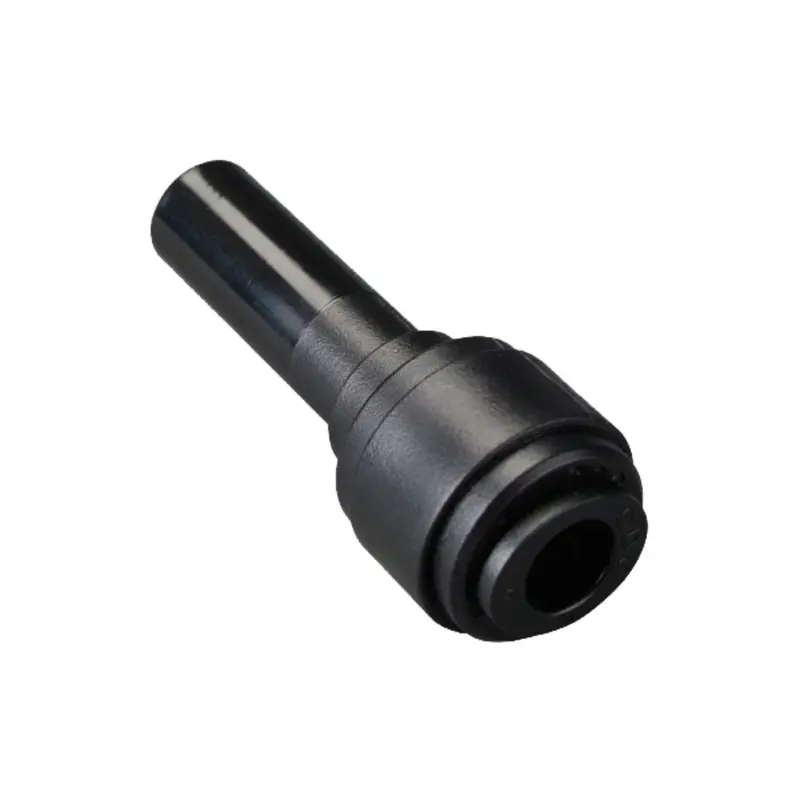 Neofit Acetal Black Stem-To-Tube Reducer: 1/2" Stem × 3/8" Tube 1