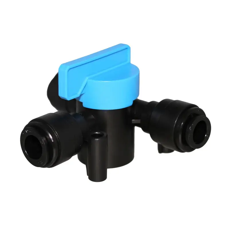 Neofit Acetal Black Tee Fitting For 3/8-Inch Tubing 1