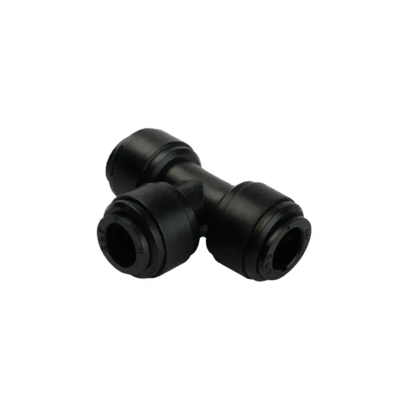 Neofit Acetal Black Union Tee – 1/2" Run × 3/8" Branch 1