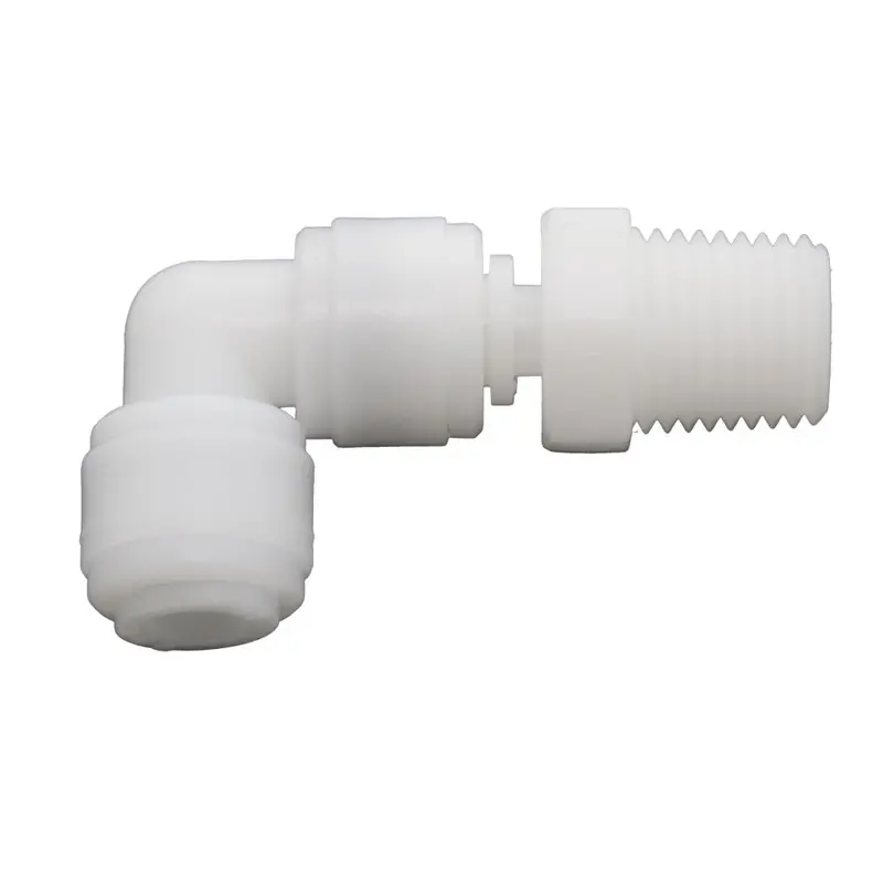 Neofit Acetal Natural White 8Mm × 1/4" Bspp Swivel Elbow 1