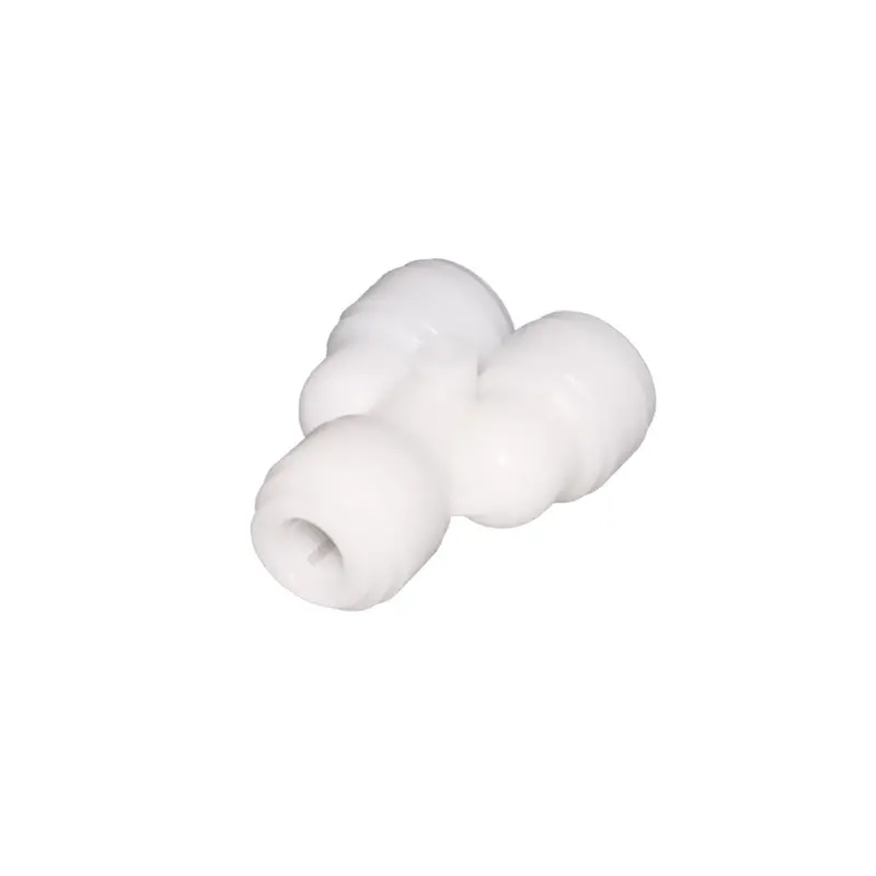 Neofit Acetal Natural White Two-Way Flow Divider: 3/8" Inlet And Outlet 1