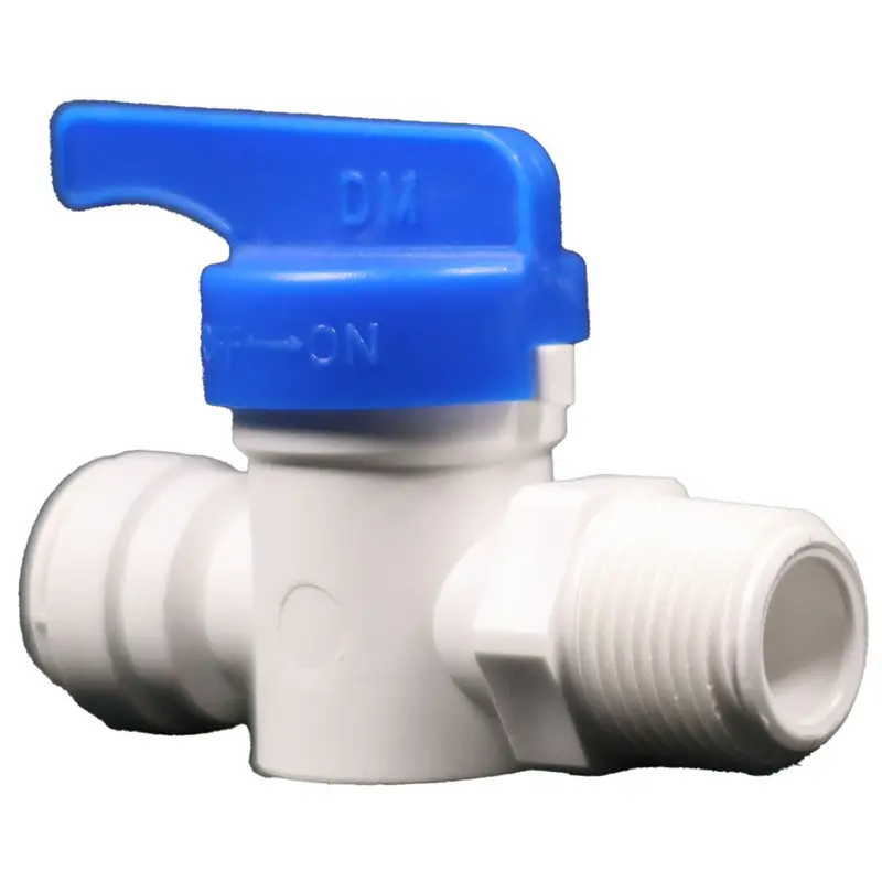 Neofit Polypropylene Male Ball Valve – 3/8" Nptf, Compact Design 1