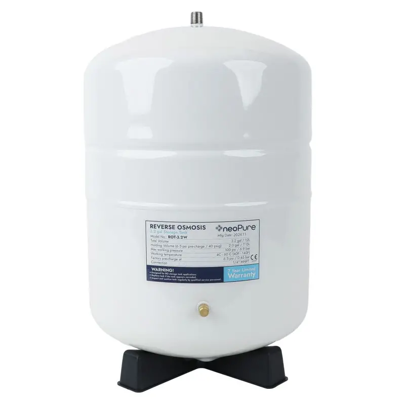 Neopure 3.2-Gallon White Ro Storage Tank 1