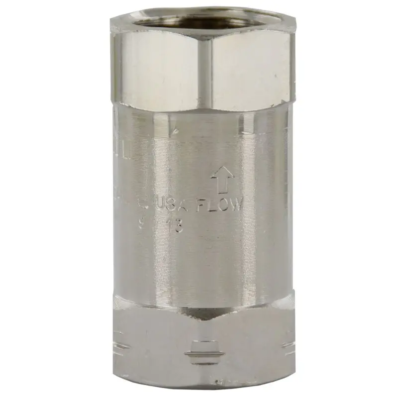 Nickel-Plated Lead-Free Brass Flow Limiter – 1/2" Fpt × 1/2" Fpt, 2 Gpm 1