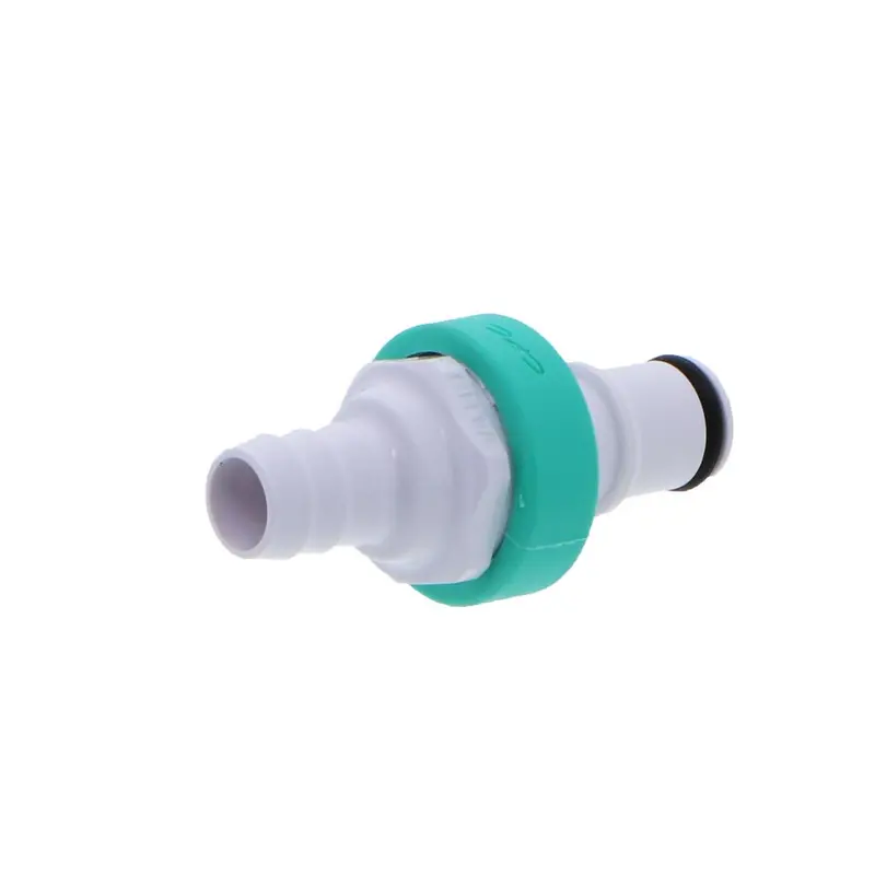 Ns4D2200606 Abs In-Line Hose Barb Coupling Insert With Shut-Off Valve – 3/8" Id Barb 2