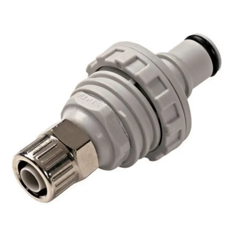 Ns4D40006 Valved Panel-Mount Ptf Coupling Insert — 3/8" Ptf 1
