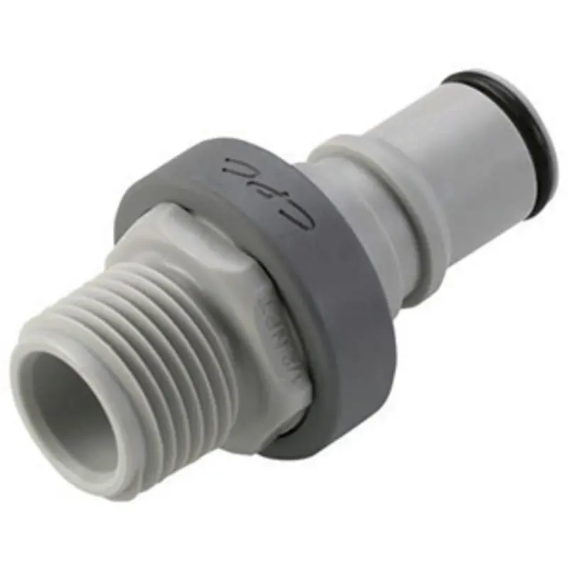 Ns6D24008Bspt Valved Male Thread Coupling – 1/2" Bspt 1