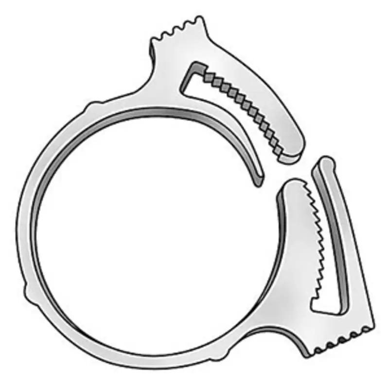 Nylon Snap-Grip Hose Clamp – 1-19/32" Size (Fits 1.593"–1.812" Od Tubing) 1