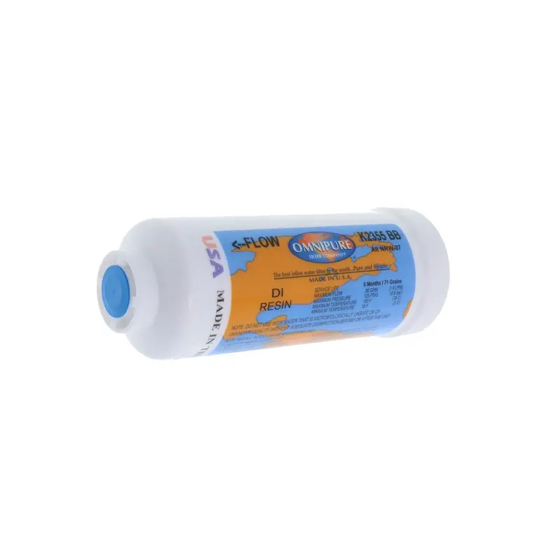 Omnipure K2355-Bb Di Mixed-Bed Resin Filter – 6" X 2", 1/4" Fpt 1